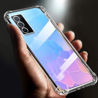 For Vivo Y75 Y38 S18 V30 Pro Y100 Y200 V23e Y17 Shockproof Clear Soft TPU Case