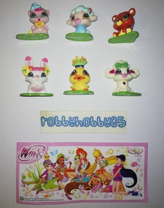 winx club kinder surprise