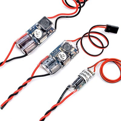 UBEC 5V 3A 5A 15A Mini Externes BEC 2-12S Lipo DC-DC Konverter Step Down Modul