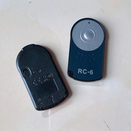 RC-6 Wireless Camera Shutter Remote Control For 70D 700D 60D 5D2 5D4 3800D - Picture 3 of 8