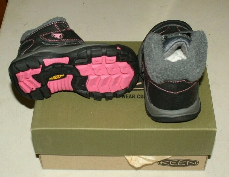 BOTAS KEEN KOOTENAY NUEVAS EN CAJA NIÑO TALLA 4 IMÁN/ROSA IMPACTANTE ENVÍO GRATUITO Foto 2 de 3