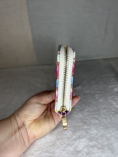 Badiya Mermaid Scales Accordion Wallet Pink Purple Blue White Clean - Picture 4 of 9
