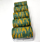 Lot 100 old 1971 CERROMAR BEACH $25 clay Casino chip DORADO Puerto Rico poker Y — photo 3