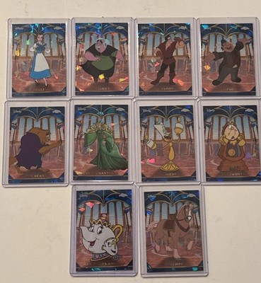 2026 Topps Chrome Disney Sapphire  Pick UR card BEAUTY & BEAST 35th Anniversary