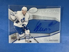2008-09 Upper Deck Ice Glacial Graphs Jiri Tlusty Autograph Maple Leafs