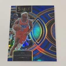 2023-24 Panini Select - Premier Level Shai Gilgeous-Alexander #144 Blue Prizm