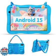 VASOUN Android 15 Kids Tablet 10.1" HD IPS Display 8GB RAM 3 5GB