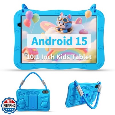 VASOUN Android 15 Kids Tablet 10.1'' HD IPS Display 8GB RAM (3+5GB