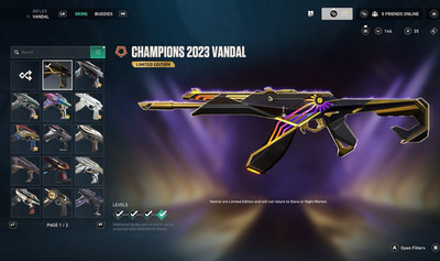 VALORANT Account with Rare Skins and Riot Buddy