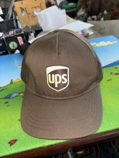 UPS Brown Hat Cap WearGuard Adjustable Strapback Delivery Employee