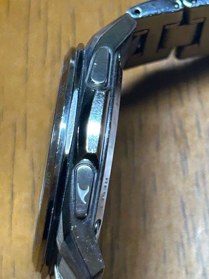 CASIO OCEANUS OCW-S1000 Black Manta Chronograph Radio Solar Men Watch Japan - Image 4 of 4