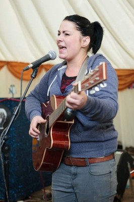 Lucy Spraggan performs during Beat Herder Festival at Ribble Valle- Old Photo 1