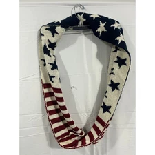 American Flag Infinity Women's Scarf