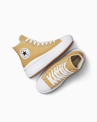 Converse CTAS Move High Dunescape White A06897C Women's Size 7 Shoes #73B
