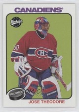 2001-02 Upper Deck Vintage Jose Theodore #134 0q7