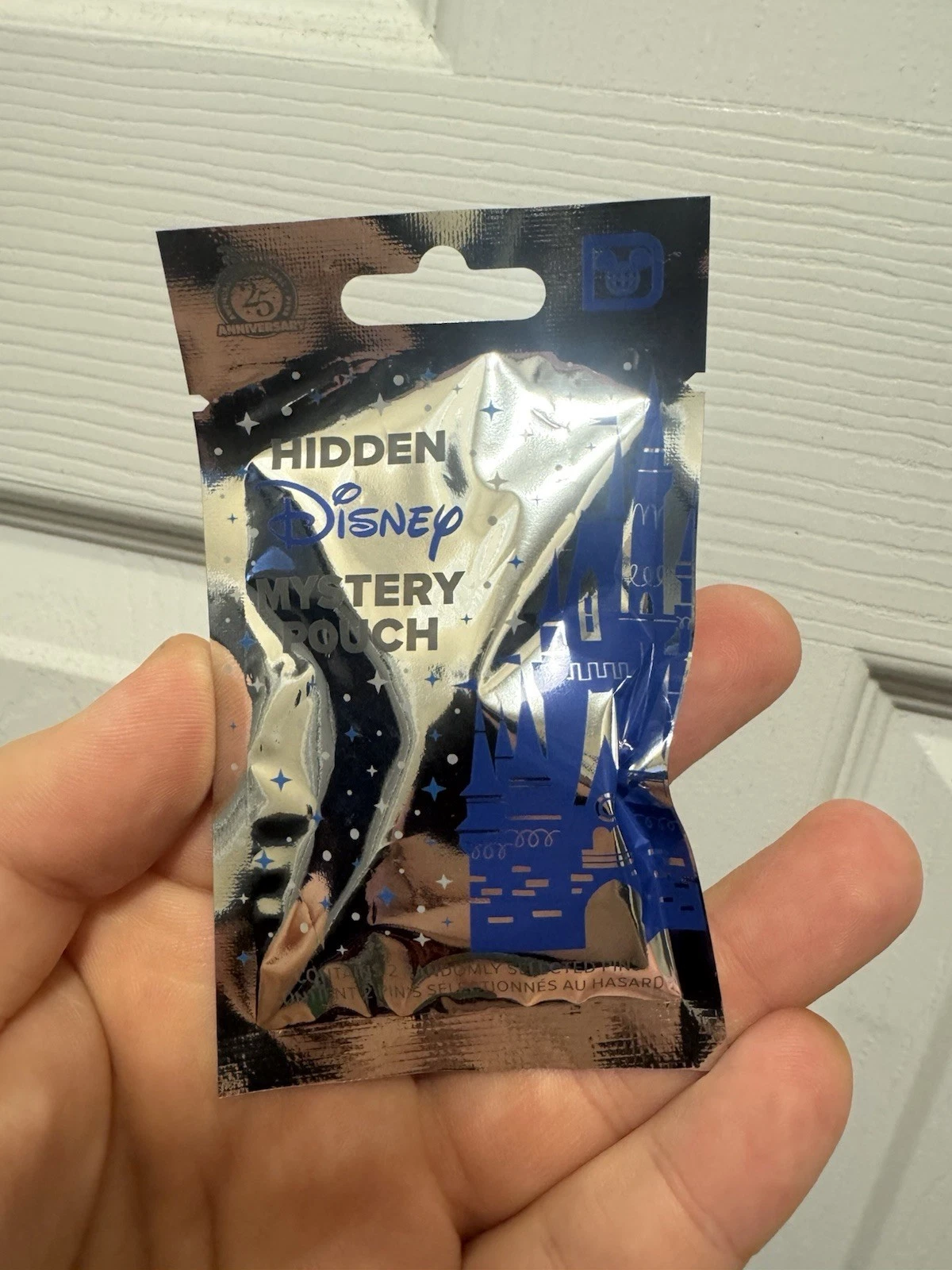 2025 Walt Disney World Wave A Hidden Mickey Mystery Pin Pouch Bag - SEALED!
