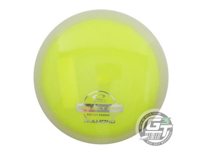 NEW Latitude 64 Project Grip Diamond 160g Yellow Silver Foil Fairway Driver Disc