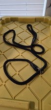 Black Rope Slip Leash For Dogs