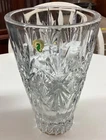Vintage Waterford Crystal Vase 10" Original Box