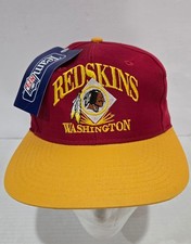 Vintage Washington Redskins NFL AJD Snapback Hat NWT Youth or Small Adult