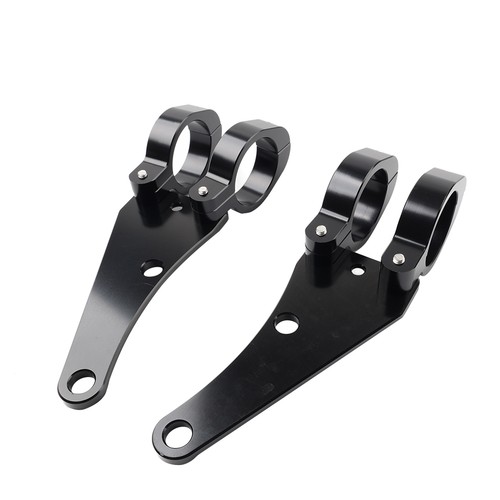 37MM Motorcycle Headlight Bracket Mount Clamp Fork Tube Holder For Harley - Picture 10 of 11