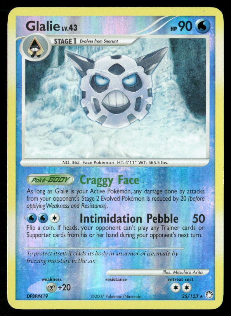 Mysterious Treasures #25/123 Glalie