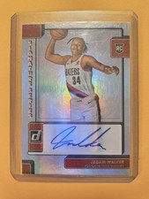 JABARI WALKER 2022-23 Panini Donruss SIGNATURE SERIES AUTOGRAPH HOLO BLAZERS RC