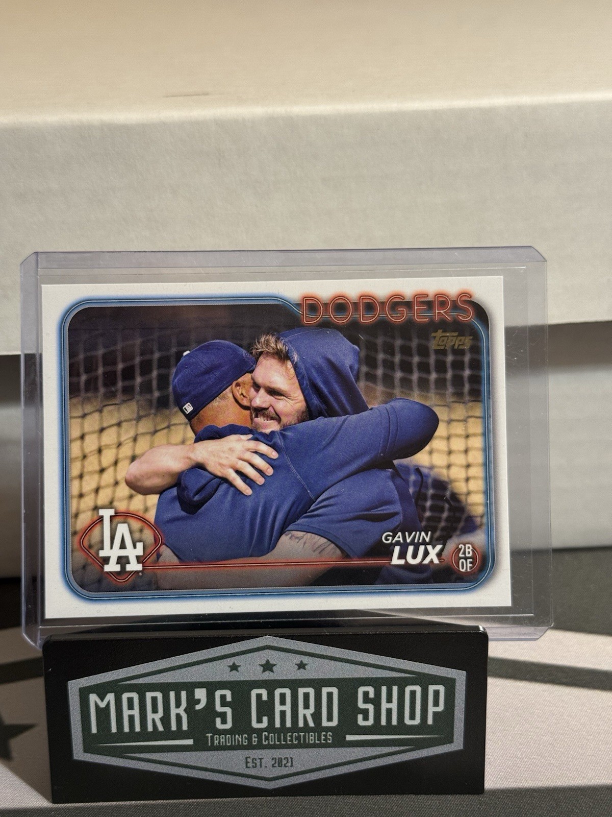 2024 Topps Series 2 - Gavin Lux #519 Golden Mirror Image Variation