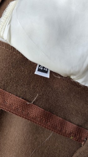 Burberrys of London pantalone donna vintage pura lana marrone taglia 44 - Foto 8 di 8