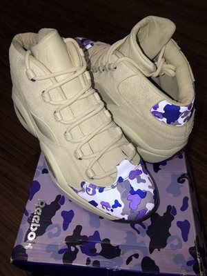Reebok Question Mid 'Cam'Ron' Diplomats Men's 11 US [DV4774] Chalk