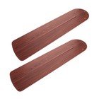 2 Ersatzflügel, Holzmaserung, Kunststoff-Deckenventilator-Paddel, universelles,