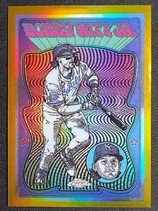 2025 Topps Chrome BOBBY WITT JR ULTRAVIOLET ALL-STARS REFRACTOR GOLD /50 Royals 