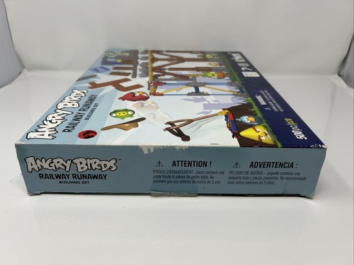 Angry Birds K'Nex Railway Runaway - 3 Bags Sealed But Missing 4 Pieces From Last - Picture 6 of 8