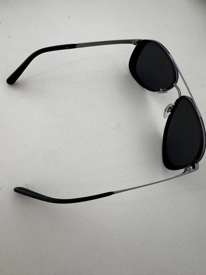 GAFAS DE SOL DE AVIADOR BVLGARI USADAS CON LENTES NEGRAS Foto 3 de 4