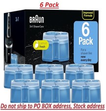 Braun Clean  Renew Refill Cartridges, 6 Count, Pack Of 1