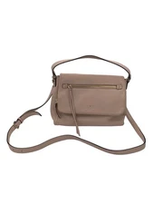 Kate Spade New York Pebbled Leather Crossbody Bag In Taupe