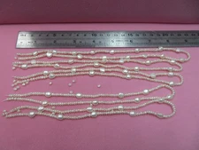 5 Strands Vintage Loose Freshwater Pearls