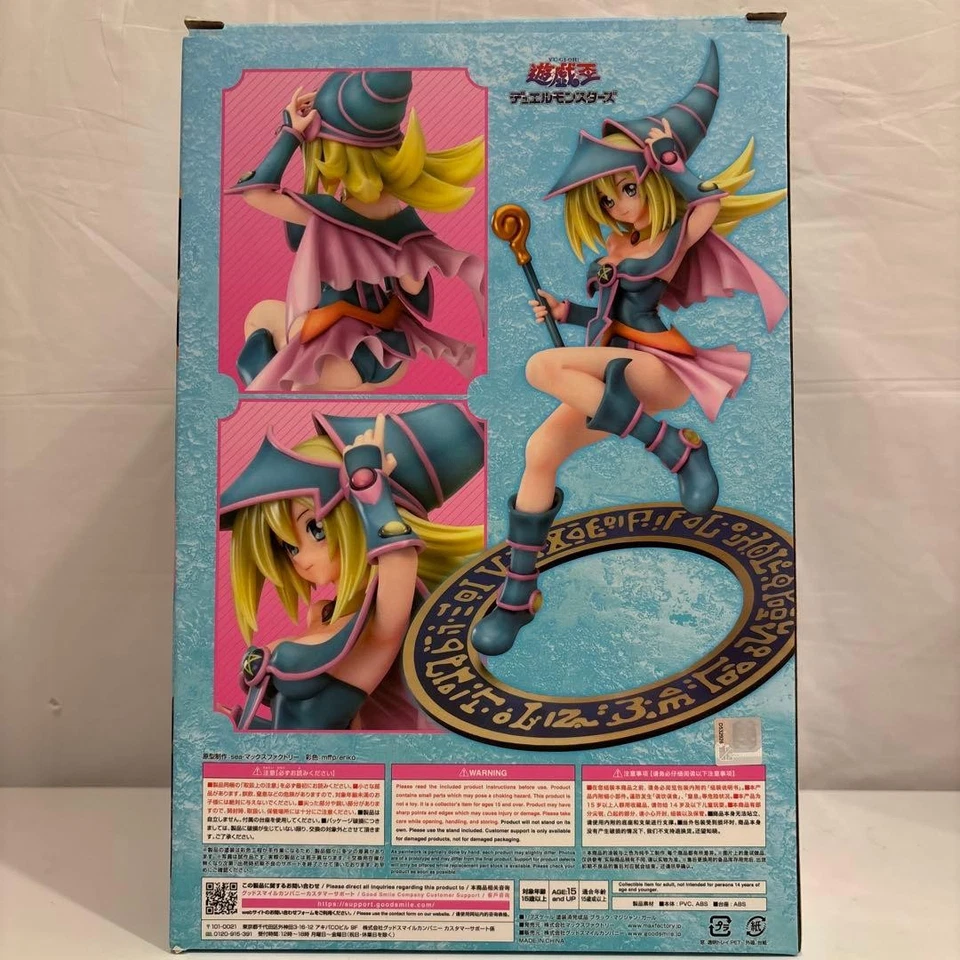 Chica Maga Negra Yu-Gi-Oh! Figura prepintada de fábrica Duel Monsters 1/7 de Max Foto 2 de 4