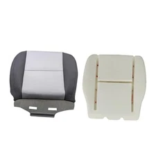  Front Driver Side Bottom Replacement Seat Cover Cloth #132 & Ebony & Titanium