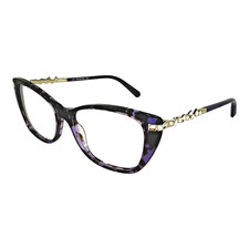Swarovski SK5343 Womens Plastic Eyeglass Frame 055 Coloured Havana 53-15