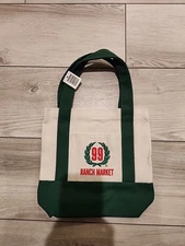 Authentic 99 Ranch MINI  Canvas Tote Green