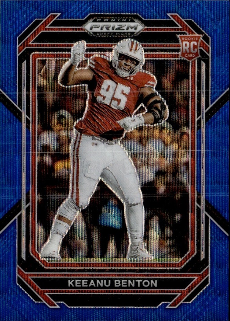 Keeanu Benton Panini Prizm Draft Picks #194 Blue