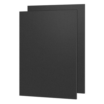 KAITELA ABS Plastic Sheet 12'' x 16'' x 1/8'' Thick (3mm) Black Rigid Thermoplastic