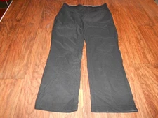 NEW Eddie Bauer mens Fleece Lined Tech Pant pants size 34 x 30 black