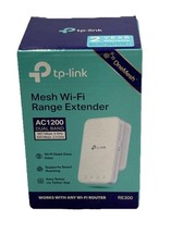 TP-Link RE300 Mesh Wi-Fi Range Extender AC1200 Dual-Band  New Sealed