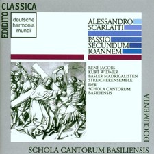Scarlatti: Passio Secundum Ioannem - CD XQVG The Cheap Fast Free Post