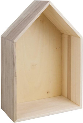 Rayher Hobby Rayher Holzrahmen Haus, FSC Zertifiziert, 24 X 16 X 8 Cm, Mit Aufhä