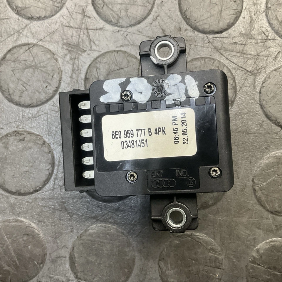 Interruptor de control de soporte lumbar asiento lateral izquierdo/derecho Audi Q5 2009-2017 OEM Foto 2 de 4