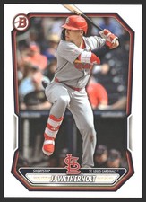 JJ Wetherholt #BP-115 2026 Bowman Prospects St. Louis Cardinals