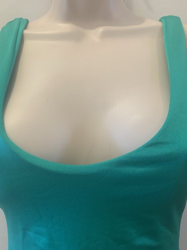 Costume da bagno Nast Gal Scoop schiena bassa verde taglia 6 nuovo con etichetta spedizione gratuita - Foto 3 di 13